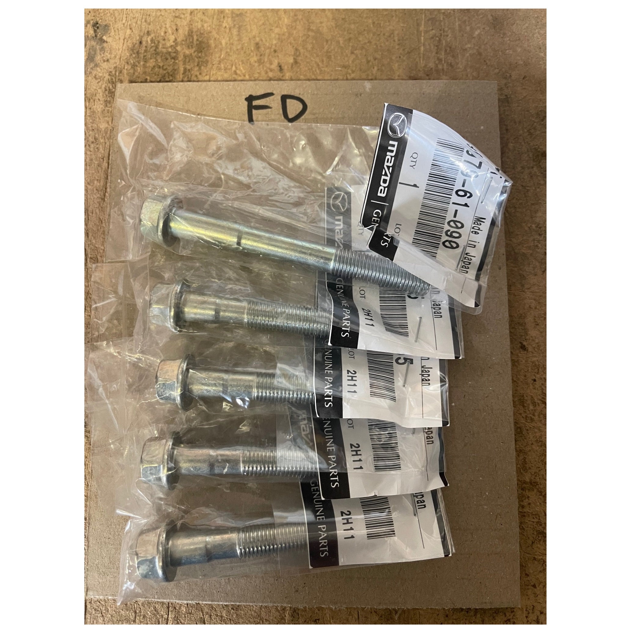 Mazda Rotary Early Gearbox / FC RX7 13BT, FD & RX8 Bell Housing Bolt ...